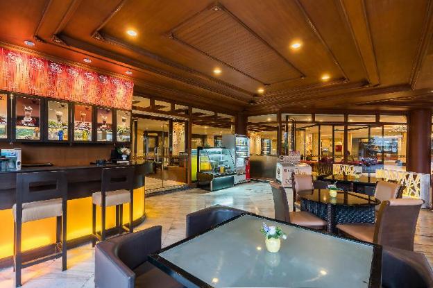 mountain beach resort