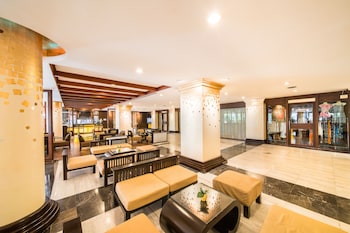 mountain beach resort