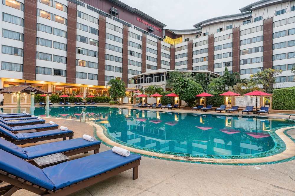 mountain beach resort