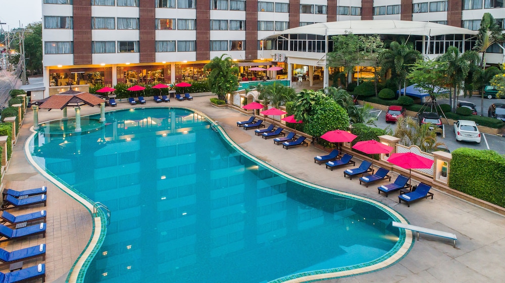 mountain beach resort