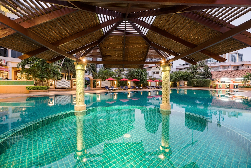 mountain beach resort