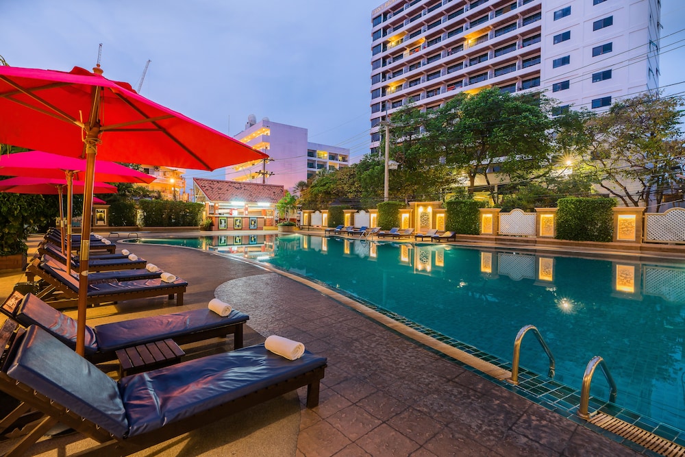 mountain beach resort