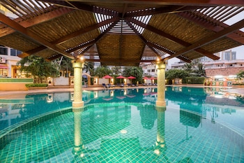 mountain beach resort