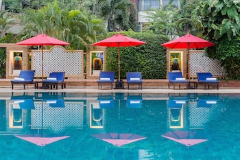 mountain beach resort