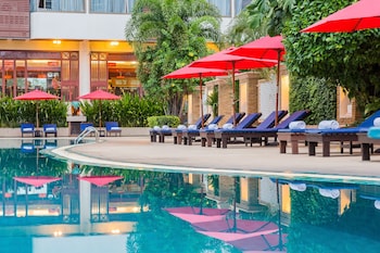 mountain beach resort