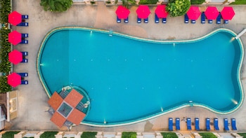 mountain beach resort