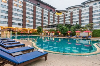 mountain beach resort