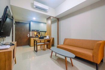 chic and cozy 1br apartment at mustika golf residence