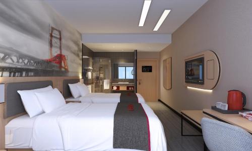 thank inn plus hotel zhuhai doumen district jingan bridge