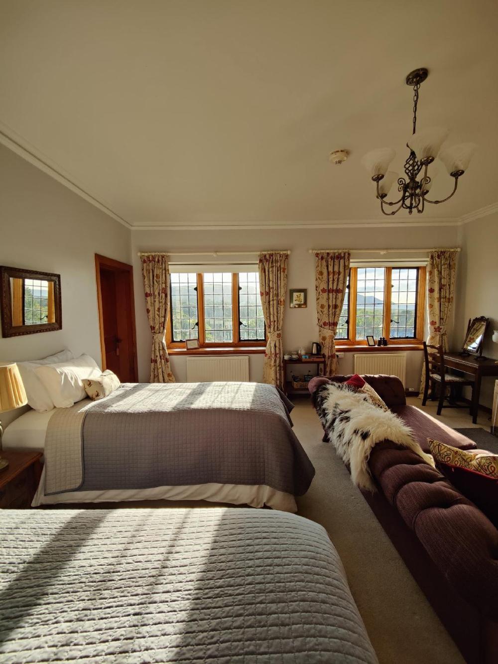 luxury bed and breakfast at bossington hall in exmoor somerset