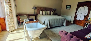 luxury bed and breakfast at bossington hall in exmoor somerset