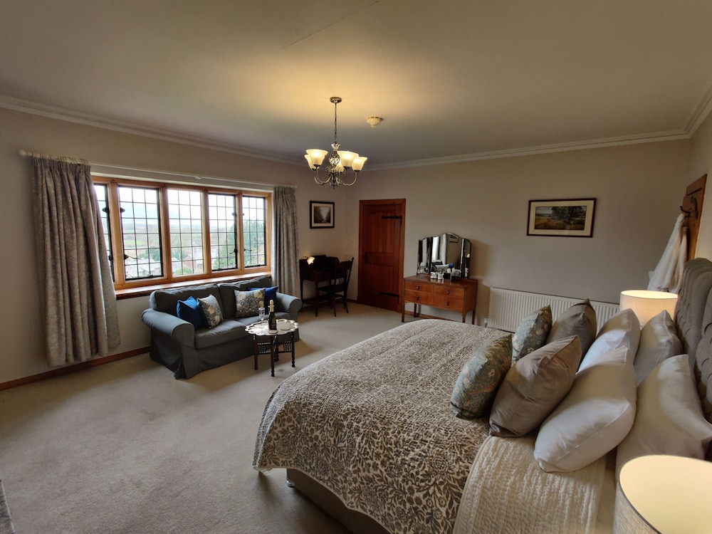 luxury bed and breakfast at bossington hall in exmoor somerset