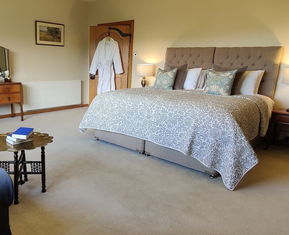luxury bed and breakfast at bossington hall in exmoor somerset