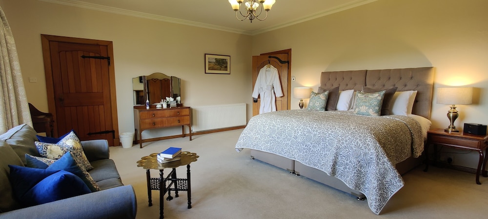 luxury bed and breakfast at bossington hall in exmoor somerset