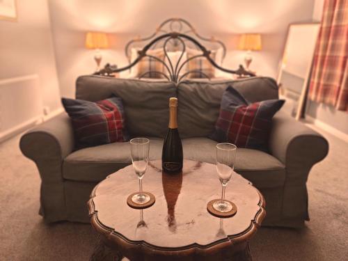 luxury bed and breakfast at bossington hall in exmoor somerset