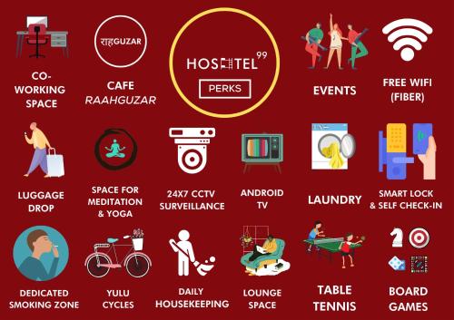 hoshtel99 stay cowork and cafe