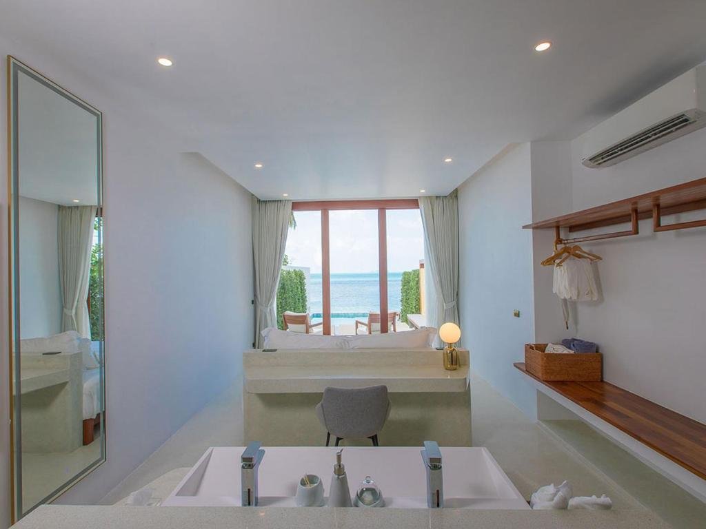 white whale beachfront pool villa