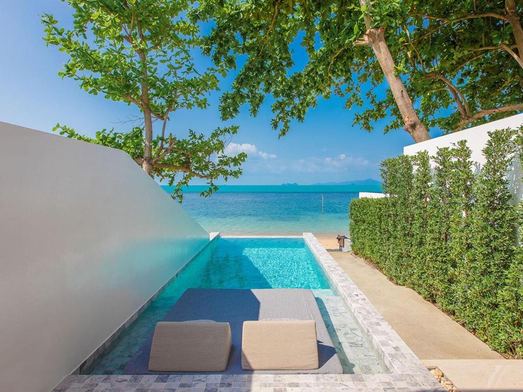 white whale beachfront pool villa
