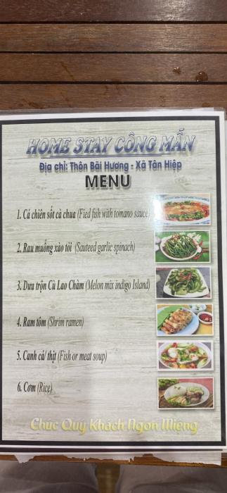 cong man homestay cham island