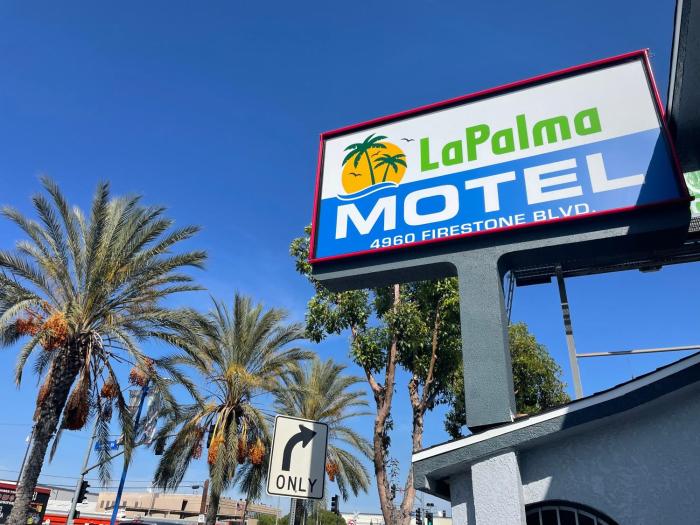 la palma motel south gate los angeles area