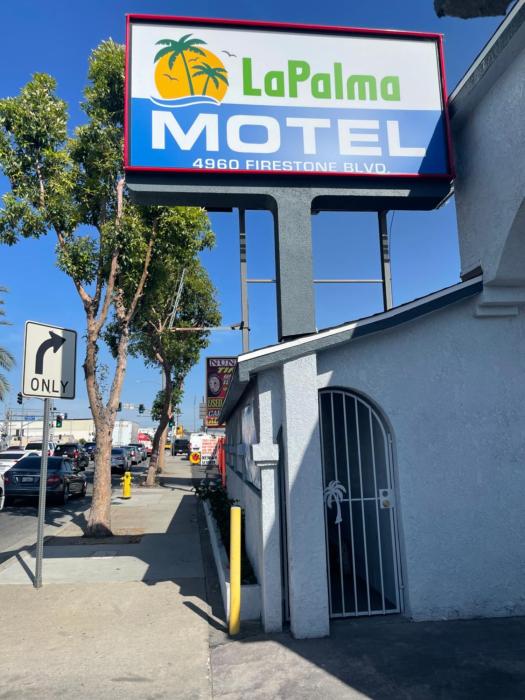 la palma motel south gate los angeles area