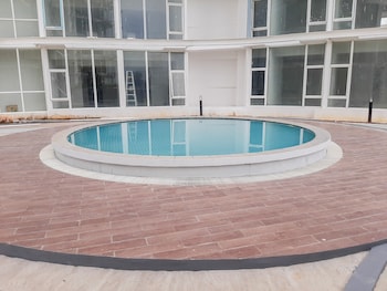 fully furnished studio with comfort design majestic point serpong apartment