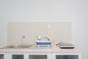 fully furnished studio with comfort design majestic point serpong apartment