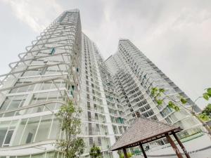 fully furnished studio with comfort design majestic point serpong apartment