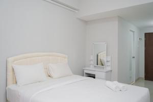 fully furnished studio with comfort design majestic point serpong apartment