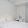 fully furnished studio with comfort design majestic point serpong apartment