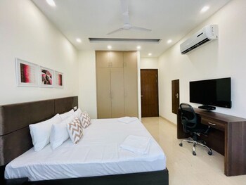 olive service apartments dlf cyber city