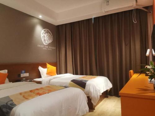 shell liaocheng linqing city bus station hotel