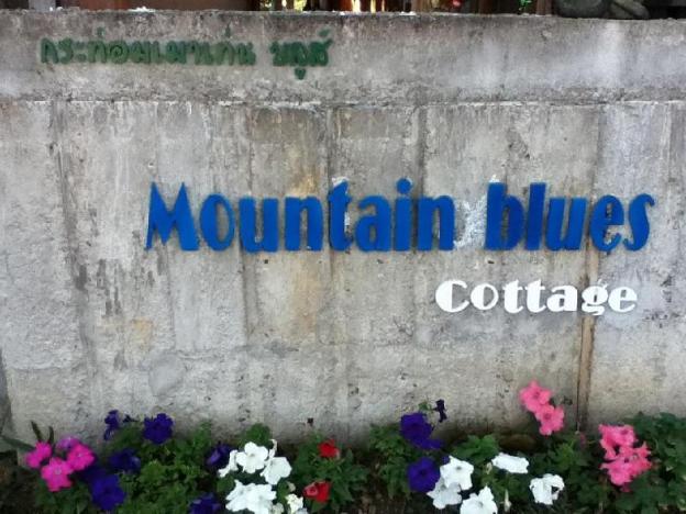 mountain blue cottage