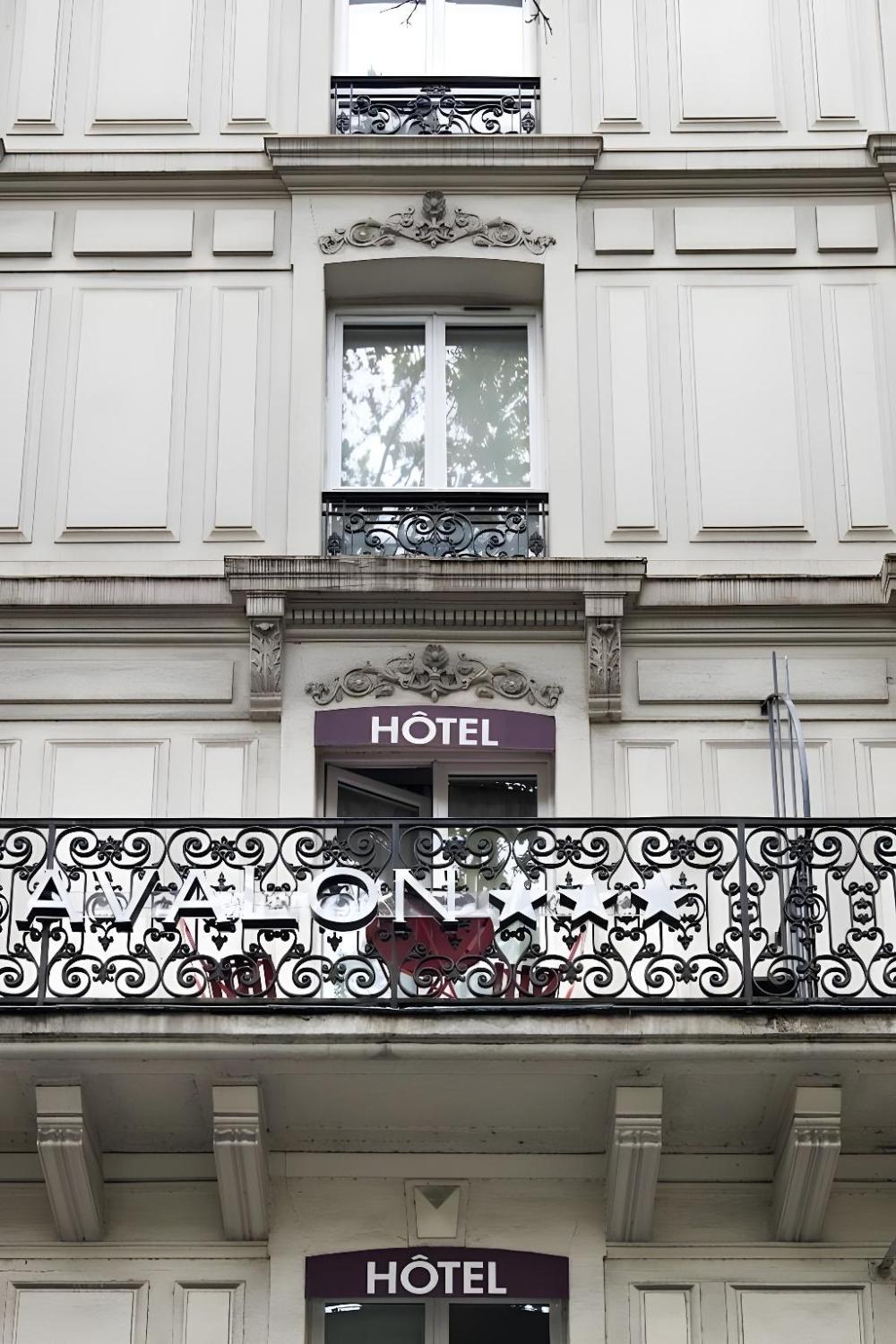 avalon hotel paris gare du nord