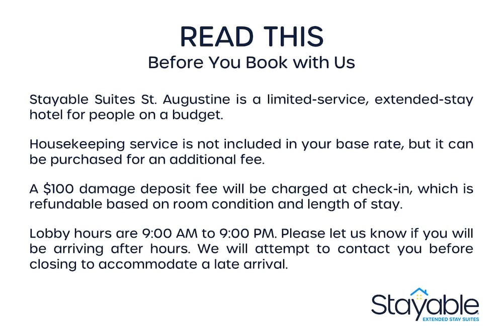 stayable st augustine