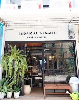 tropical summer hostel