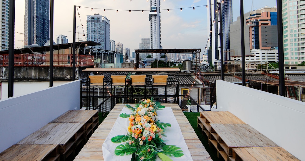 tropical summer hostel