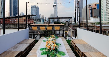 tropical summer hostel