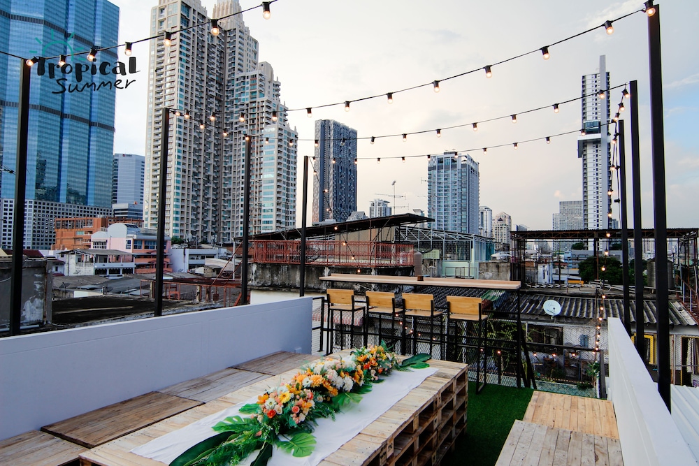 tropical summer hostel