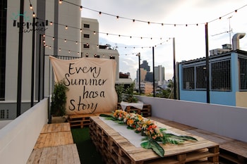 tropical summer hostel