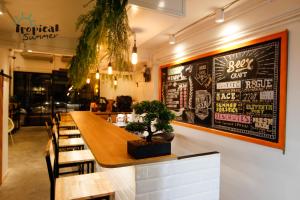 tropical summer hostel