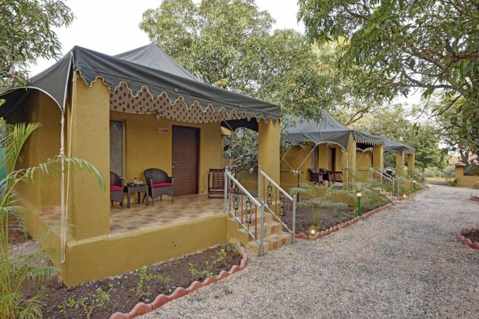 gir lion safari camp