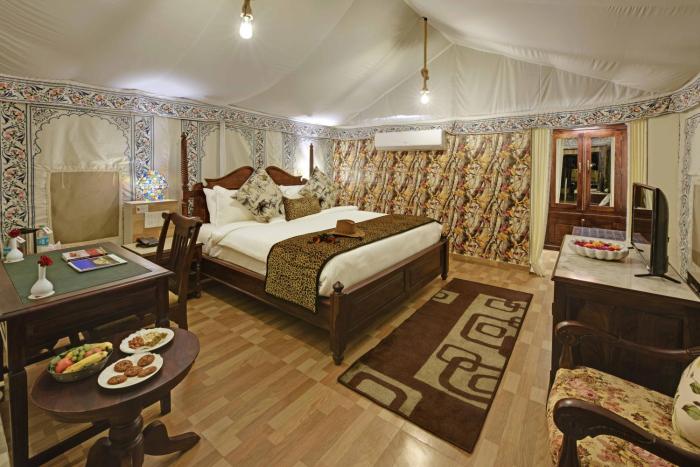 gir lion safari camp