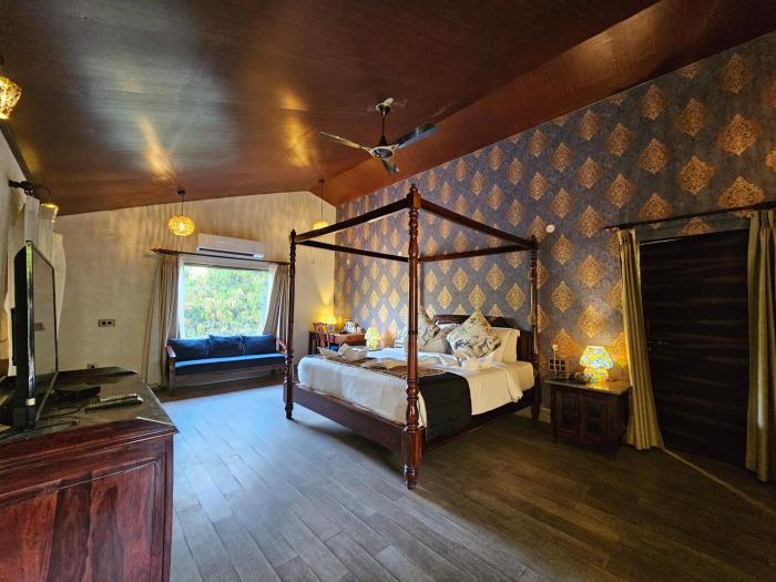 gir lion safari camp