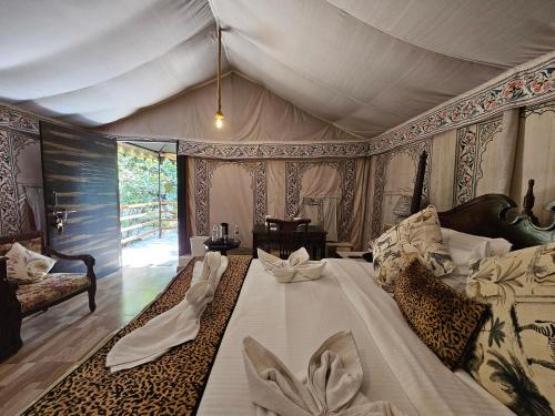 gir lion safari camp