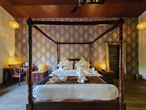 gir lion safari camp