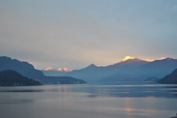 sosta sul lago