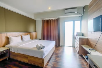 modern and cozy studio park view condominium apartment