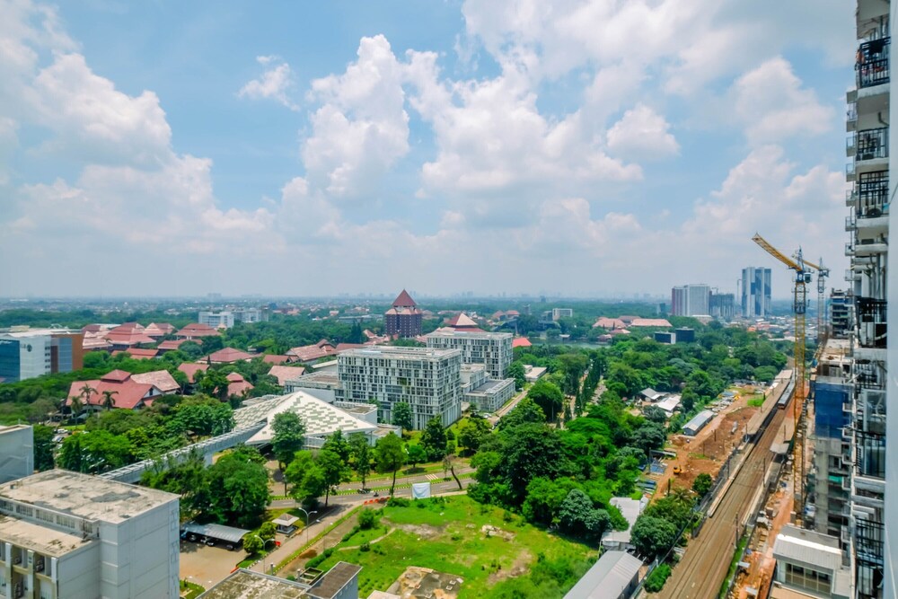 modern and cozy studio park view condominium apartment