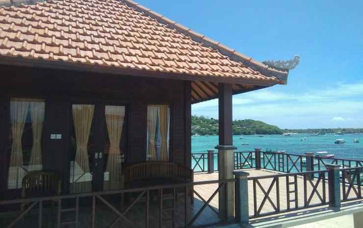 the beach huts lembongan